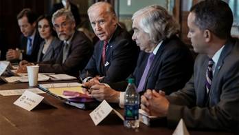 Joe Biden meeting with task force