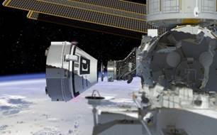 Boeing's CST-100 docking station